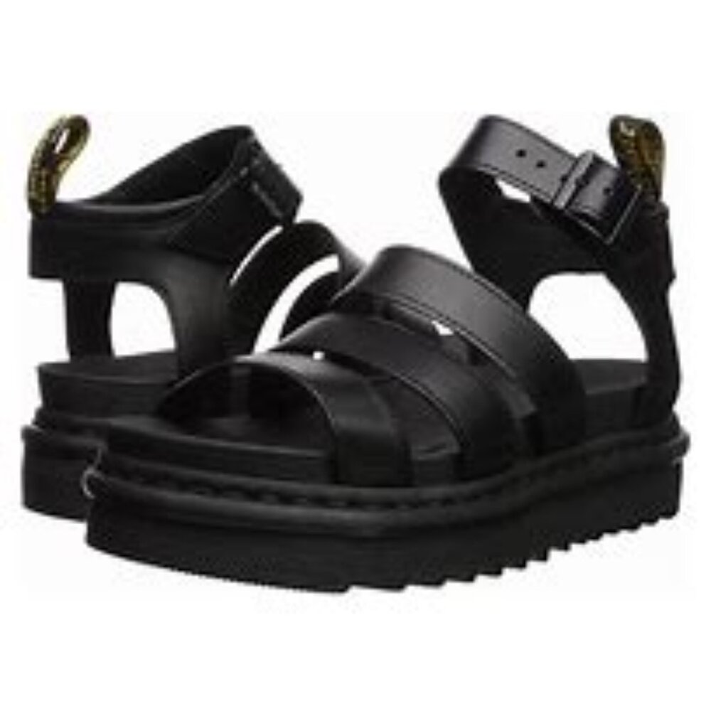 Black Strappy Sandals